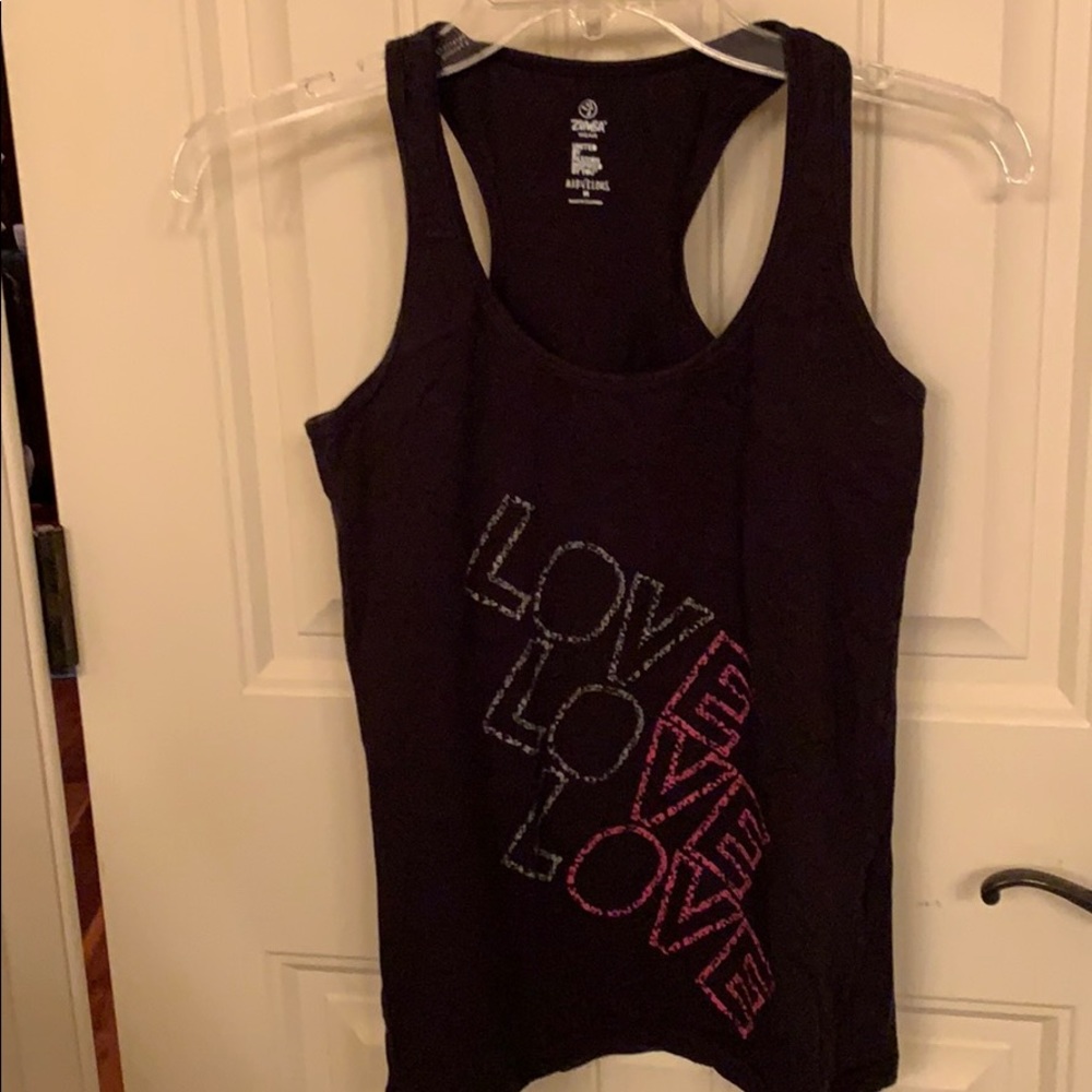 Zumba tank size medium